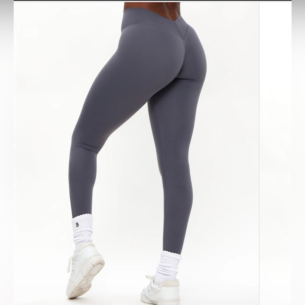 Buff Bunny Poshknit V Scrunch Legging blue steel
